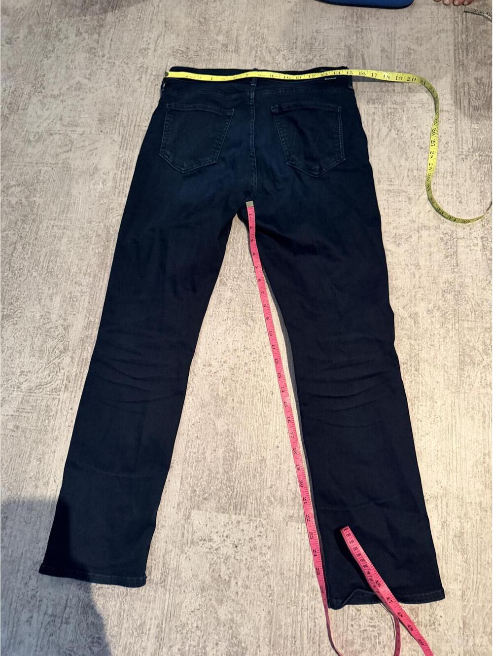 Mothe mid rise dazzler ankle jeans in chip on my shoulder 29 (light knee fading) - Picture 6 of 6